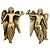 Orecchini a clip Chanel Vintage Gold D'oro