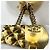 Orecchini a lobo Chanel Vintage placcati oro D'oro - vista 8