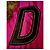 Davidoff David fuchsiafarbener Einteiler-Badeanzug mit 'D'-Applikation Pink - Ansicht 4