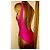 Davidoff David fuchsiafarbener Einteiler-Badeanzug mit 'D'-Applikation Pink - Ansicht 7