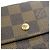 Louis Vuitton Damier Portefeuille Elise Wallet Damier ebene - vista 5