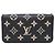Pochette Félicie Louis Vuitton Pochette Felicie en cuir Monogram Empreinte bicolore Noir Beige - vue 2