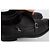 Autre Marque Henderson Baracco Scarpe Double Monk Strap in Pelle Nera Nero - vista 14