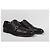 Autre Marque Henderson Baracco Scarpe Double Monk Strap in Pelle Nera Nero - vista 2