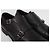 Autre Marque Henderson Baracco Scarpe Double Monk Strap in Pelle Nera Nero - vista 7