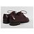 Santoni Scarpe Oxford da uomo in pelle bordeaux Bordò - vista 9