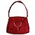Balenciaga Borsa Hobo in scamosciato rosso