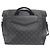 Borsa a tracolla Louis Vuitton Monogram Eclipse Messenger Voyage MM Nero - vista 2