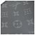 Portafoglio Gaston Monogram Eclipse Reverse Louis Vuitton Nero Grigio - vista 4