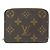 Monedero Monogram Zippy Louis Vuitton Castaño