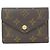 Louis Vuitton Monogram Portefeuille Victorine Geldbörse Braun