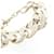 Bracciale Charm Chanel Nero Bianco D'oro  - vista 3