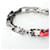 Bracciale Charm Louis Vuitton Nero Rosso - vista 2