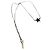Isabel Marant Collana con Pendente a Stella Nero Argento - vista 5