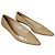 Prada Ballerine a punta in vernice beige