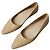 Prada Ballerine a punta in vernice beige - vista 2
