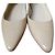 Prada Ballerine a punta in vernice beige - vista 8