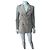 Blazer cruzado Maje Príncipe de Gales beige 36