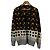 Autre Marque Strickjacke mit V-Ausschnitt und seitlicher Schräge Mehrfarben