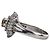 Autre Marque Anello in platino Pt900 e diamante fancy color Argento - vista 3