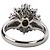 Autre Marque Anello in platino Pt900 e diamante fancy color Argento - vista 4