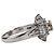 Autre Marque Anello in platino Pt900 e diamante fancy color Argento - vista 6