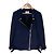 Autre Marque Chaqueta de cuero M/M ATTACHMENT Azul Azul marino