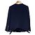 Autre Marque Chaqueta de cuero M/M ATTACHMENT Azul Azul marino - vista 2