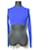 Autre Marque UN3D. 2WAY BASIC STRICKTOP Strickware Blau - Ansicht 4
