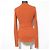 Autre Marque UN3D. Top de malha 2WAY BASIC KNIT TOP Top de malha Laranja - vista 2
