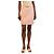 Versace Minifalda evasé de lana rosa y blanco - talla UK 8