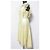 Autre Marque AIMER Spitzenkleid Beige Gelb - Ansicht 3