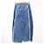 Autre Marque Pantalones vaqueros con flecos roughlow Azul  - vista 2
