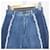 Autre Marque Pantalones vaqueros con flecos roughlow Azul  - vista 3