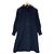 Autre Marque OLD ENGLAND Cappotto lungo con cappuccio e coulisse Blu