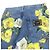 Dolce & Gabbana Calças de algodão Dolce&Gabbana Azul Amarelo - vista 4