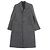 Abrigo de lana Chester Fendi Negro