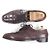 Autre Marque George Cleverley Lazy Man Full Brogue Dress Shoes Brown Dark red - view 3