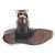 Autre Marque George Cleverley Lazy Man Full Brogue Dress Shoes Brown Dark red - view 4