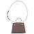 Veronica Beard Borsa in pelle bordeaux Bordò - vista 9