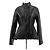 Alaïa Lederjacke Schwarz Größe 38