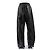 Bottega Veneta Pantalones de cuero negros