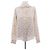 Autre Marque INES DE LA FRESSANGE Seidenbluse mit Blumenmuster Weiß