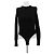 Body Alaïa negro de lana