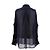Blaue Bluse Comme Des Garcons Polyester L Schwarz - Ansicht 2