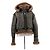 Chloé Lammfelljacke Braun