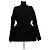 Balenciaga Rollkragenpullover Schwarz Viscose