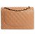 Chanel Bolsa maxi Classic Double Flap acolchoada em caviar Blush - vista 3
