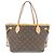 Borsa Louis Vuitton Monogram Neverfull PM Marrone Rosa