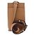 Borsa a tracolla Loewe Vertical T Pocket Marrone - vista 2